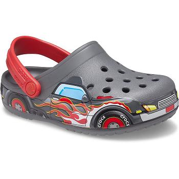 Crocs Fun Lab Truck Band Clog Siva - Detske Dreváky